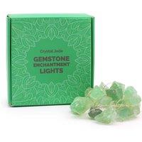 KDMD Crystal Jade Enchantment LED String Lights for Cozy Ambiance in Green