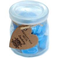 KDMD Dewberry Soywax Melts Jar Sweet Berry Fruity Scent in Aqua