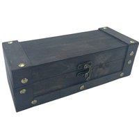 KDMD Long Grey Tea Chest Elegant Storage for Tea & Small Items