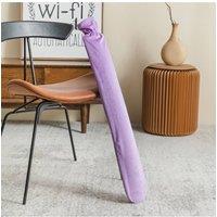 KDMD 2point5ft Long Hot Water Bottle Fleece Cover Pain Relief Random in Purple