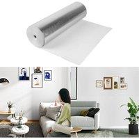 KDMD Thick Linen Textured Self Adhesive Wallpaper Roll Waterproof in White