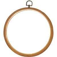 Vervaco FRAME 20CM BROWN - Frame: Plastic: 20cm Diameter: Natural