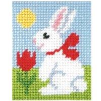 Orchidea Needlepoint Kit: My First Embroidery: Easter Bunny