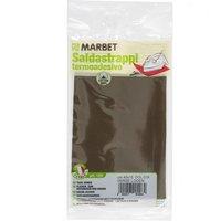 Marbet I/ON MENDING FABRIC - Mending Fabric: Iron-On: 40 x 15cm: Olive in Blue | Size: 40 x 15 cm
