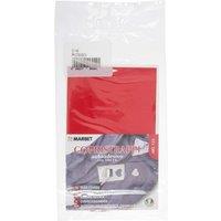 Marbet REPAIR FABRIC - Repair Fabric: Self-Adhesive: 16 x 10cm: Red | Size: 16 x 10 cm