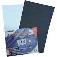 Marbet Repair Fabric: Self-Adhesive: 16 x 10cm: Smoke | Size: 16 x 10 cm