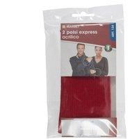 Marbet ACRYLIC CUFFS PK2 - Acrylic Cuffs: 14 x 7cm: Red | Size: 14 x 7 cm