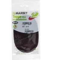 Marbet Mini Patches: Iron-On: Microfiber Suede: 13 x 8.5cm: Black | Size: 13 x 8.5 cm