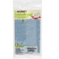 Marbet MENDING FABRIC - Mending Fabric: Iron-On: 40 x 15cm: French Denim | Size: 40 x 15 cm
