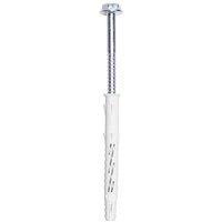 JCP CONSTRUCTION PRODUCTS ETA Nylon Frame Fixings 10 x 120mm - Box of 50 in White