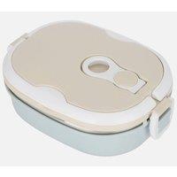 FLAVORA Warmer Lunch Box Kid Adult School Portable in Light Blue | Size: 0.6m2