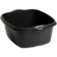 FLAVORA Black Large Rectangular Heavy Duty Washing Bowl | Size: 0.6m2