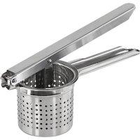 FLAVORA Stainless Steel Potato Ricer Puree Masher Juicer Vegetable in Silver | Size: 0.6m2