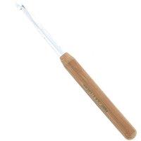 Pony C/HK W/BAMB 5.50 - Crochet Hook: Aluminium with Bamboo Handle: 14cm x 5.50mm