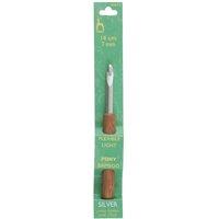 Pony C/HK W/BAMB 7.00 - Crochet Hook: Aluminium with Bamboo Handle: 14cm x 7.00mm