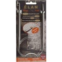 Pony S/S CIR KP 80CMX9.00 - Knitting Pins: Circular: Fixed: Stainless Steel: Elan: 80cm x 9.00mm