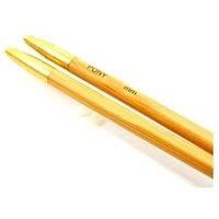 Pony BAMB I/CIRC SHK 4.50 - Knitting Pin Tips: Interchangeable: Bamboo: 10.5cm x 4.50mm