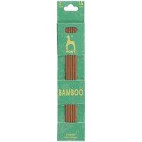 Pony BAMB DE KP 15CMX3.00 - Knitting Pins: Double-Ended: Set of Five: Bamboo: 15cm x 3.00mm