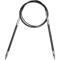 KnitPro KARBONZ FC 100X5 - Karbonz: Knitting Pins: Circular: Fixed: 100cm x 5.00mm in Gold