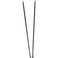 KnitPro KARBONZ SP 25X4 - Karbonz: Knitting Pins: Single-Ended: 25cm x 4.00mm in Blue