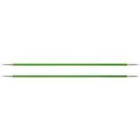 KnitPro ZING DP 20X3.5 - Zing: Knitting Pins: Double-Ended: Set of Five: 20cm x 3.50mm in Silver