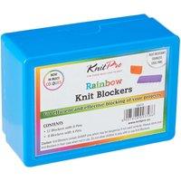 KnitPro K/BLOCKERS PK20 RBOW - Rainbow Knit Blockers: 20 Pieces