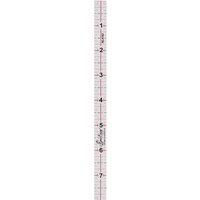 Sew Easy SE PWORK RULER 8X1/2 - Rule: Patchwork: 8 x 0.5in in White