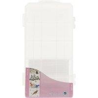 Hemline HL STORAGE BOX SMALL - Plastic Storage Box - Small in White