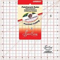 Sew Easy SE QUILT TEMP SQUARE - Template: Patchwork: Square: 9.5 x 9.5in in Clear