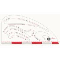 Sew Easy SE DESIGNER RULER - Rule: Tailor Designer in Clear