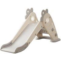 H&O Direct Lovely Folding Plastic Carrot Slide for Toddler in Beige