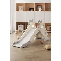 Living and Home Lovely Folding Plastic Carrot Slide for Toddler in Beige
