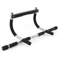 FLAVORA Door Gym Exercise Chin Up Bar in Black | Size: 0-12 m
