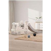 Living and Home 2 In 1 Multifunctional Slide and Bus Children's Toy in Grey