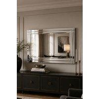 Yearn Mirrors Double Bevelled Wall Mirror 120x80cm in Clear | Size: 120x80 cm
