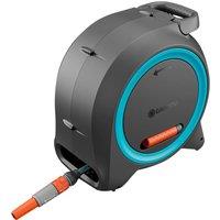 GARDENA 25M Dual Hose Box in Grey | Size: 1 Pack
