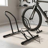 STILVORA Bike Floor Stand for 16 to 29 Inch Bikes in Black