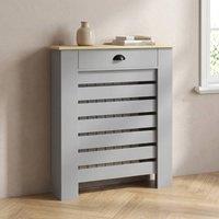 STILVORA Radiator Cover with Drawer in Grey