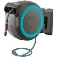 GARDENA Wall-Mounted Hose Box RollUp XL, 35m in Teal | Size: 1 Pack