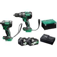 HIKOKI KC18DCJAZ Twin Pack 18V Multi Volt Li-Ion - KC18DCJAZ in Green