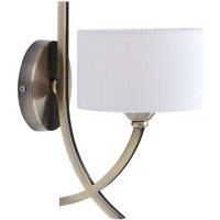 Pagazzi Justina Antique Brass Wall Light in Gold