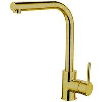 Balterley Traditional Single Lever Kitchen Mixer Tap, Brushed Gold
