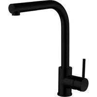 Balterley Contemporary Pull Out Single Lever Kitchen Mixer Tap, Black