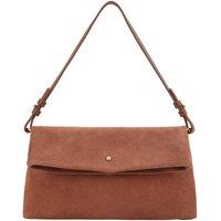 Paul Costelloe Theodora Leather Shoulder Bag in Tan