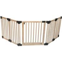 Safetots WOODen Multi Use Safety Barrier, Natural Wood, 76cm High | Size: 96 to 336 cm
