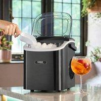 Cooks Professional Ice Maker Machine with Scoop & 1.3L Tank - Makes 12KG Per Day in Black