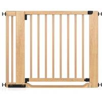 Safetots Wooden Heritage Flat Step Gate Pressure Fit Baby Gate in Natural | Size: 63 cm - 71 cm