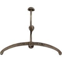 KDMD Antiqued Silver Coat Hanger with Hook Elegant & Functional Decor