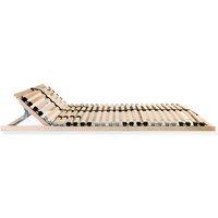 Berkfield Home Slatted Bed Base with 28 Slats 7 Zones 100x200 cm in Natural