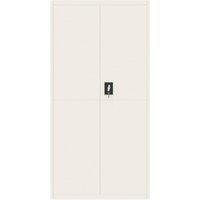 Berkfield Home Durable File Cabinet White 90x40x180 cm Steel | Size: 90 x 40 x 180 cm